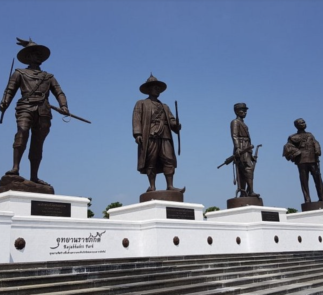 Seven Kings Statues in Hua Hin