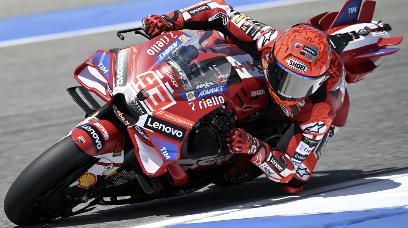 MotoGP riders racing at Chang International Circuit Buriram 2026