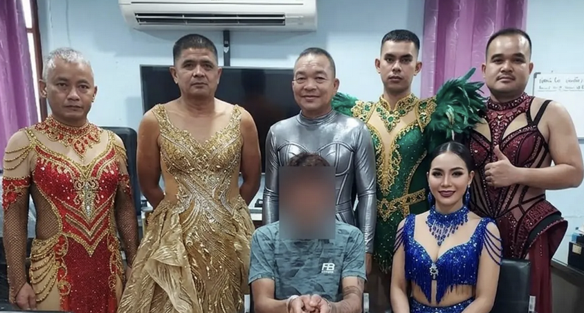 AI-generated Thai police festival dancer photo that fooled the internet in 2026