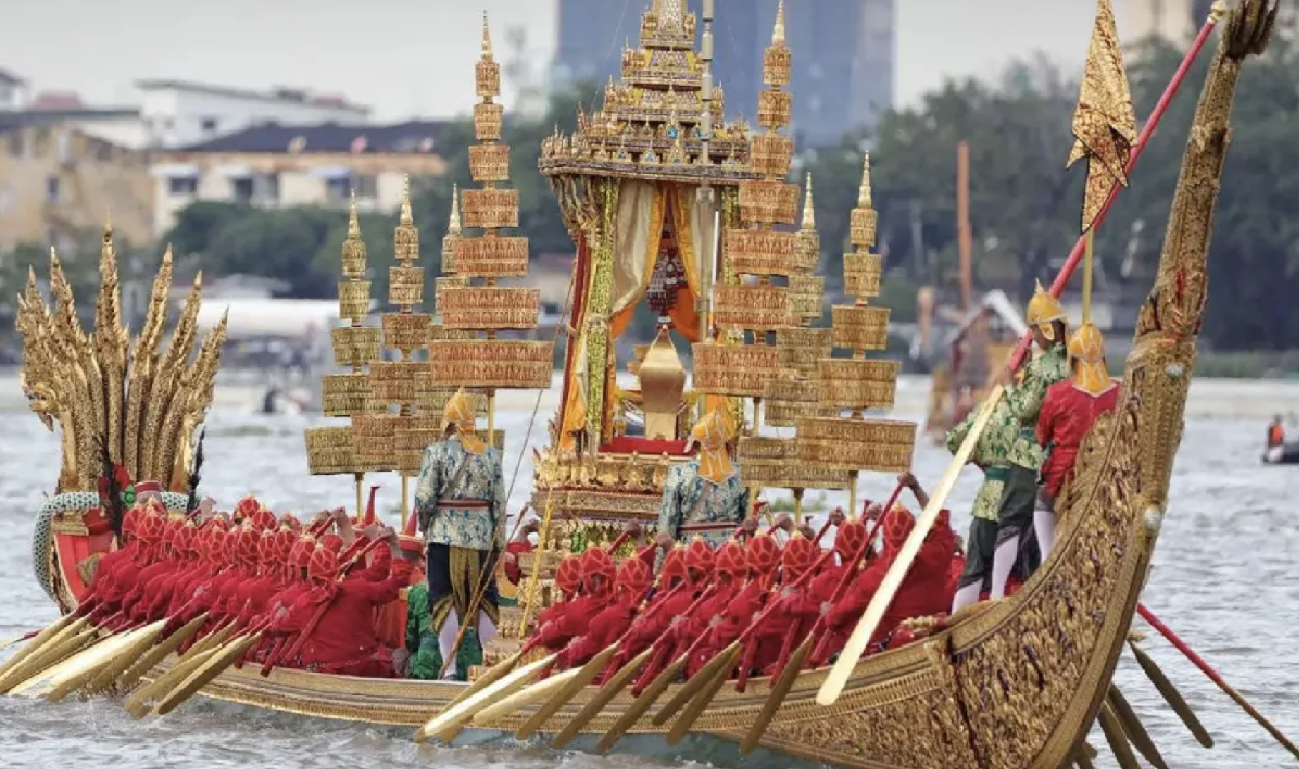 Thailand Royal Barge Procession rehearsals Chao Phraya River Bangkok November 2026 ceremony