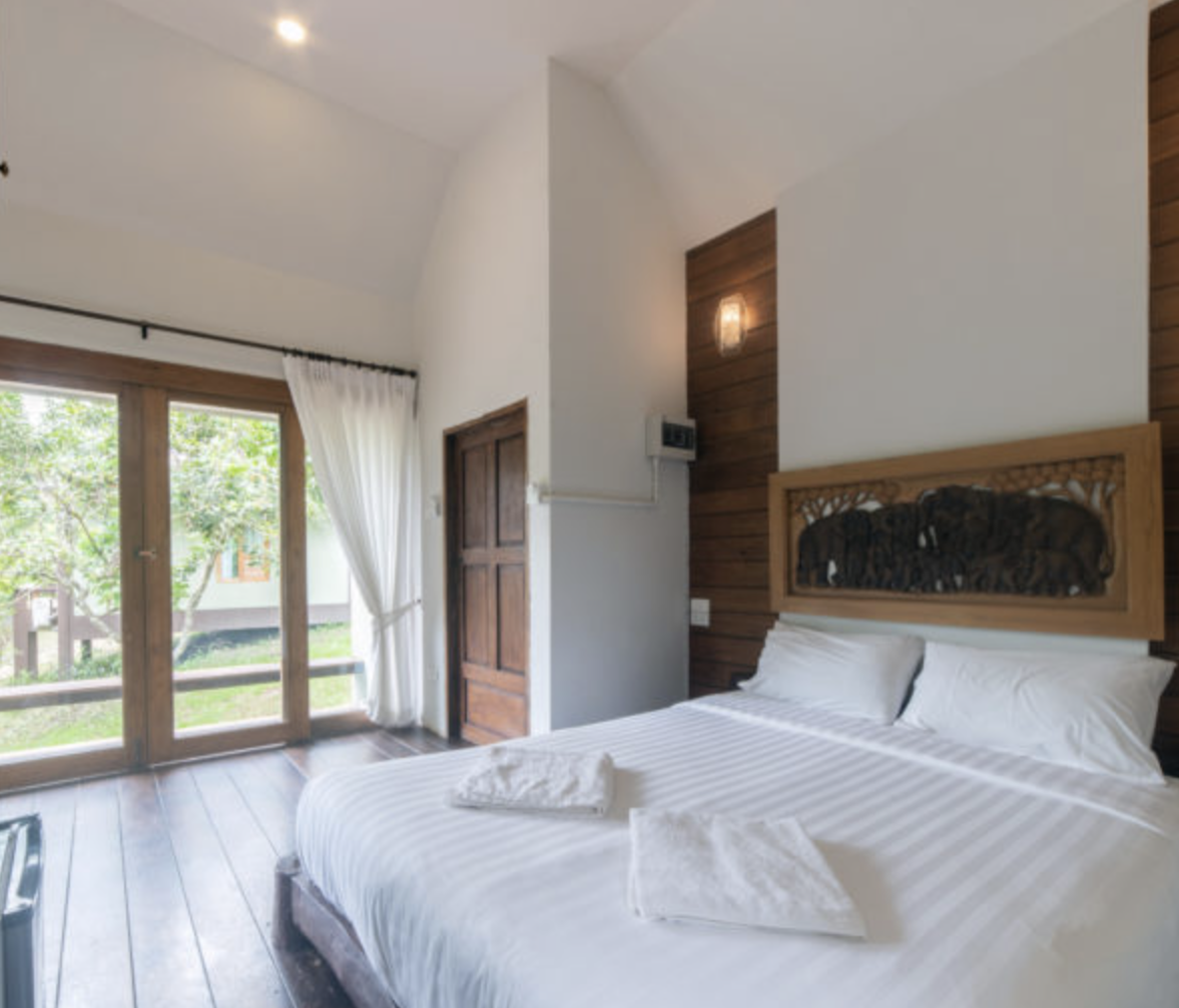 Tawan Riverside Elephant Resort Deluxe Bungalow