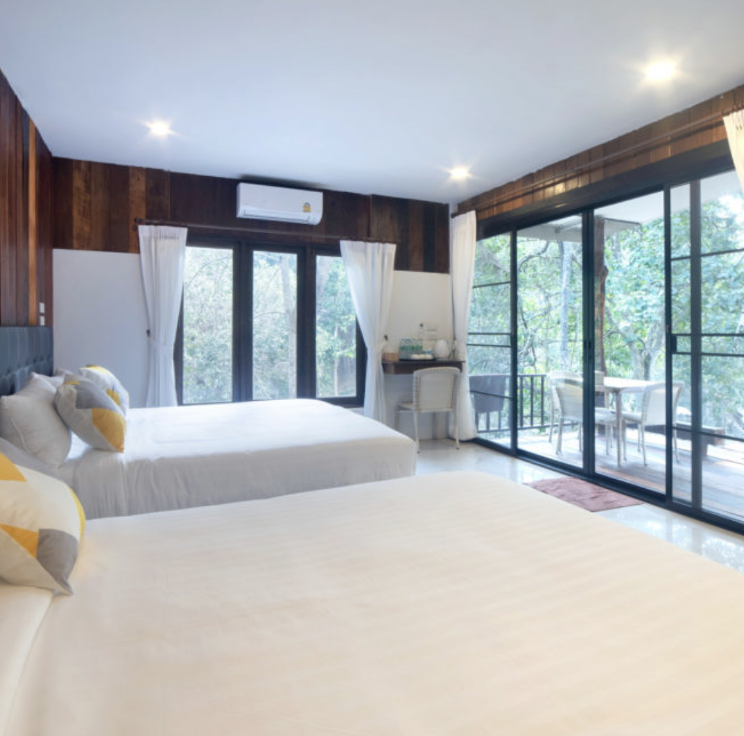 Tawan Riverside Elephant Resort Superior Family Room